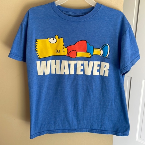 bart simpson whatever shirt